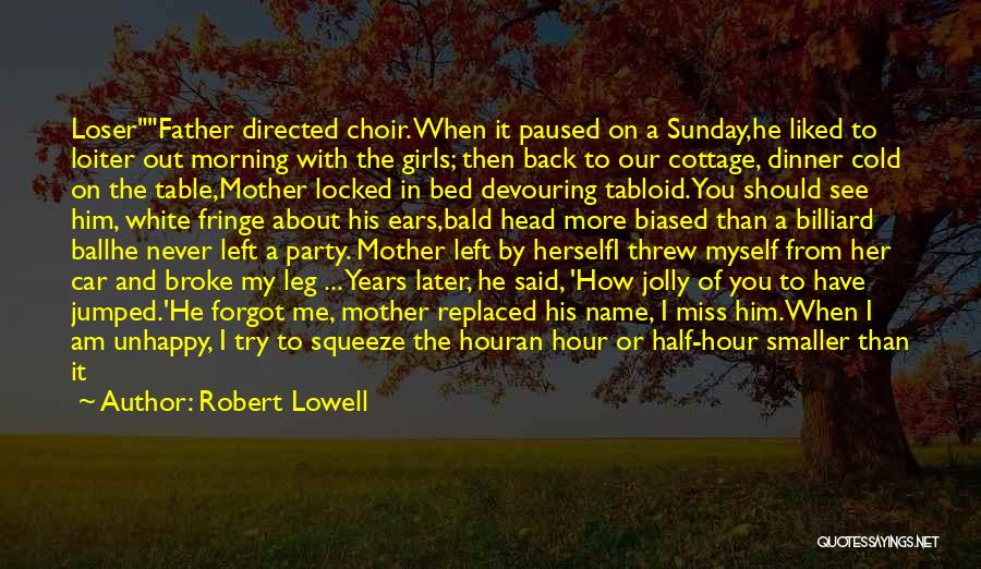 A Dinner Party Quotes By Robert Lowell