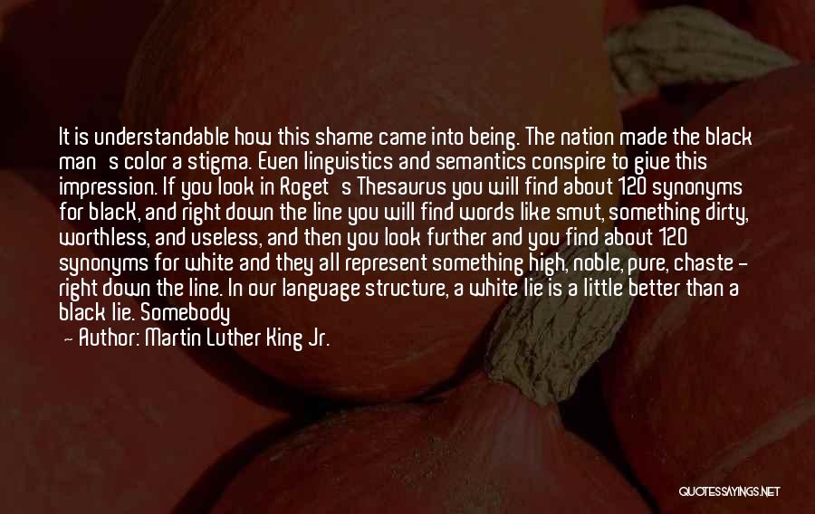 A Dirty Shame Quotes By Martin Luther King Jr.