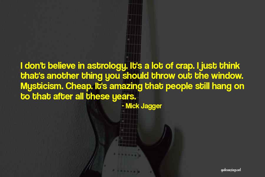 A Disaster And Good People Quotes By Mick Jagger