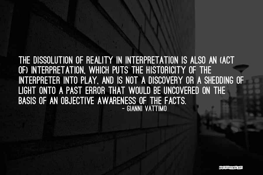 A Dissolution Quotes By Gianni Vattimo A Dissolution Quotes By Gianni Vattimo