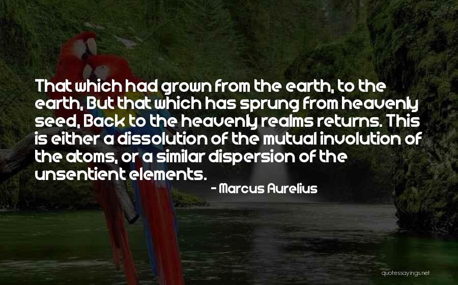 A Dissolution Quotes By Marcus Aurelius A Dissolution Quotes By Marcus Aurelius