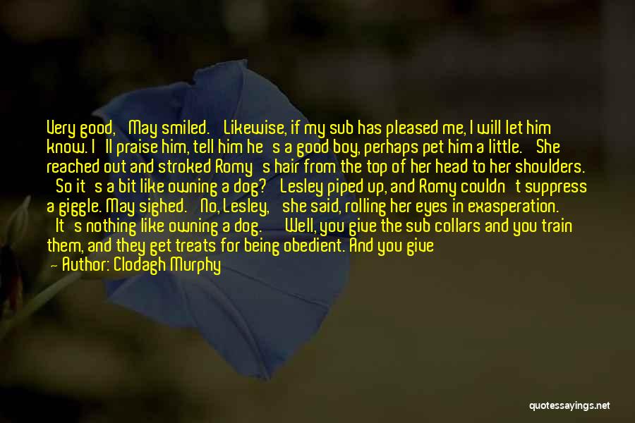 A Dog's Eyes Quotes By Clodagh Murphy