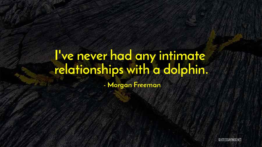 A Dolphin Quotes By Morgan Freeman A Dolphin Quotes By Morgan Freeman