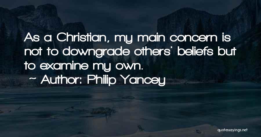 A Downgrade Quotes By Philip Yancey