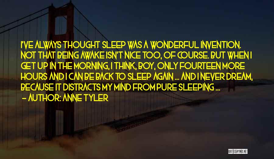 A Dream Boy Quotes By Anne Tyler