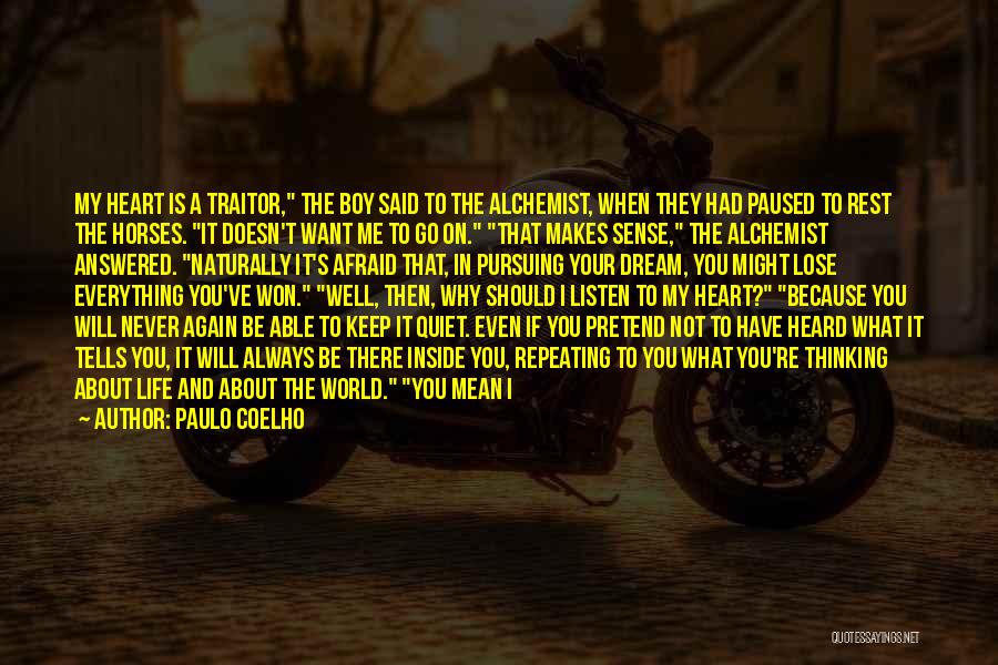 A Dream Boy Quotes By Paulo Coelho