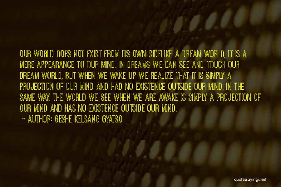 A Dream World Quotes By Geshe Kelsang Gyatso