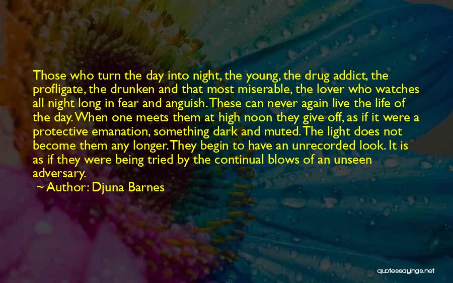 A Drug Addict Quotes By Djuna Barnes
