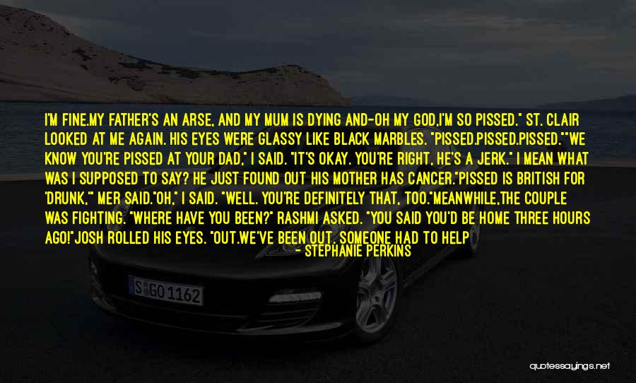 A Dying Father Quotes By Stephanie Perkins A Dying Father Quotes By Stephanie Perkins