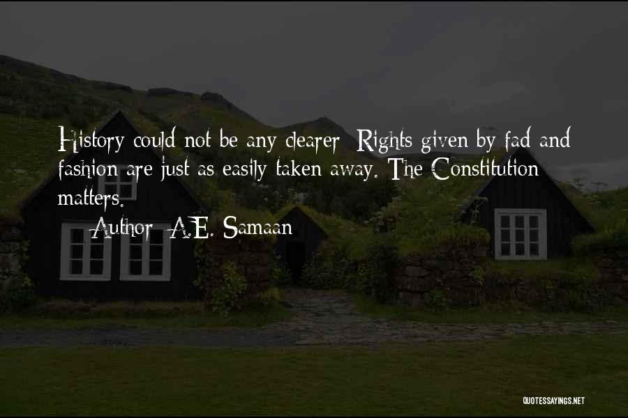 A.E. Samaan Quotes 599797