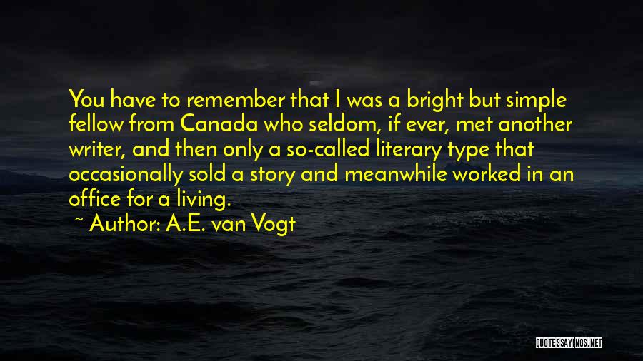 A.E. Van Vogt Quotes 2043570