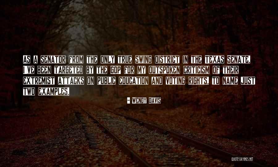 A Education Quotes By Wendy Davis A Education Quotes By Wendy Davis