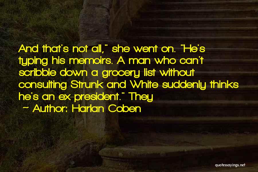 A Ex Quotes By Harlan Coben