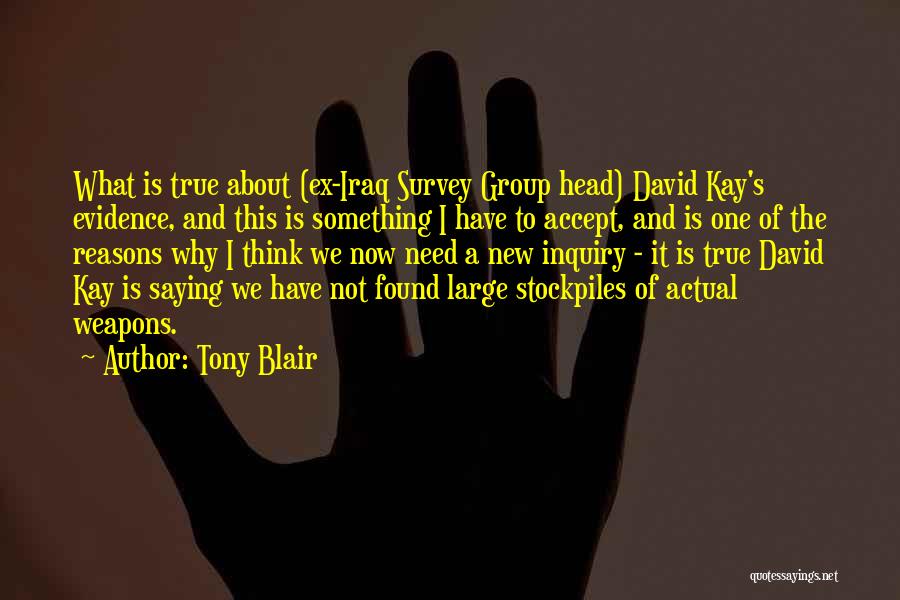 A Ex Quotes By Tony Blair