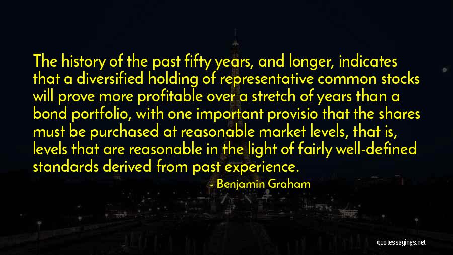 A Experience Quotes By Benjamin Graham