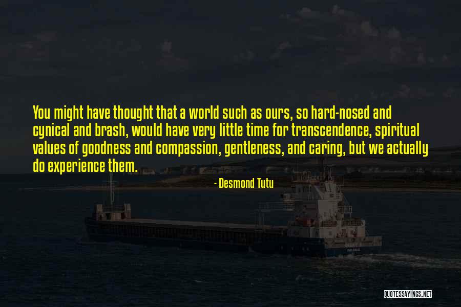 A Experience Quotes By Desmond Tutu