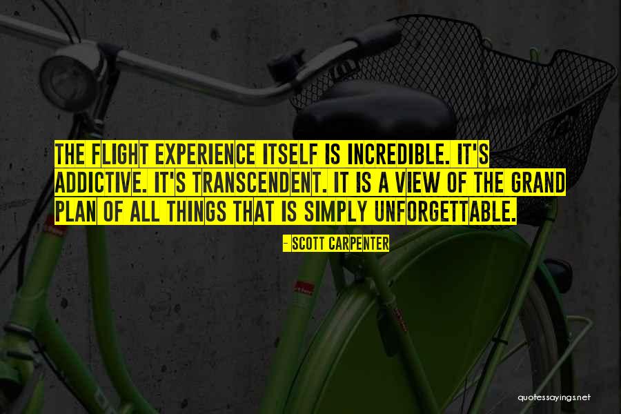 A Experience Quotes By Scott Carpenter