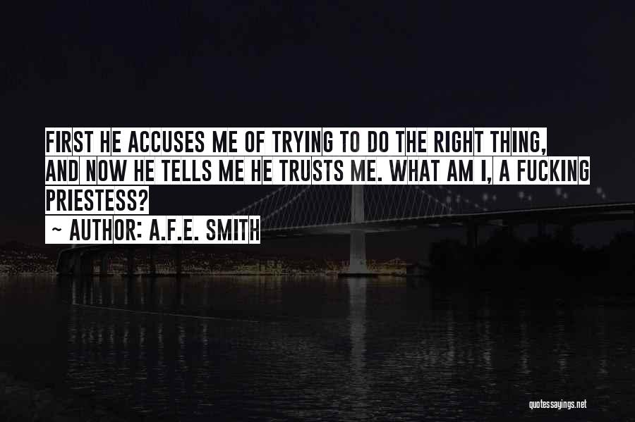 A.F.E. Smith Quotes 575696