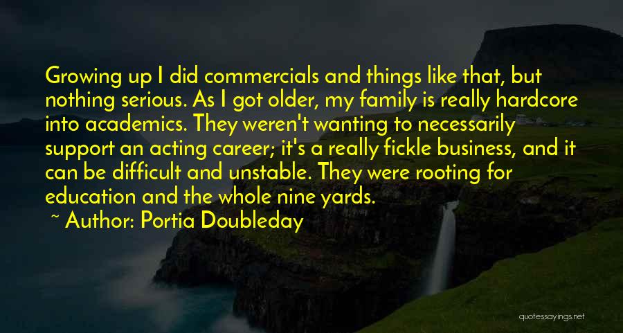 A Family Business Quotes By Portia Doubleday