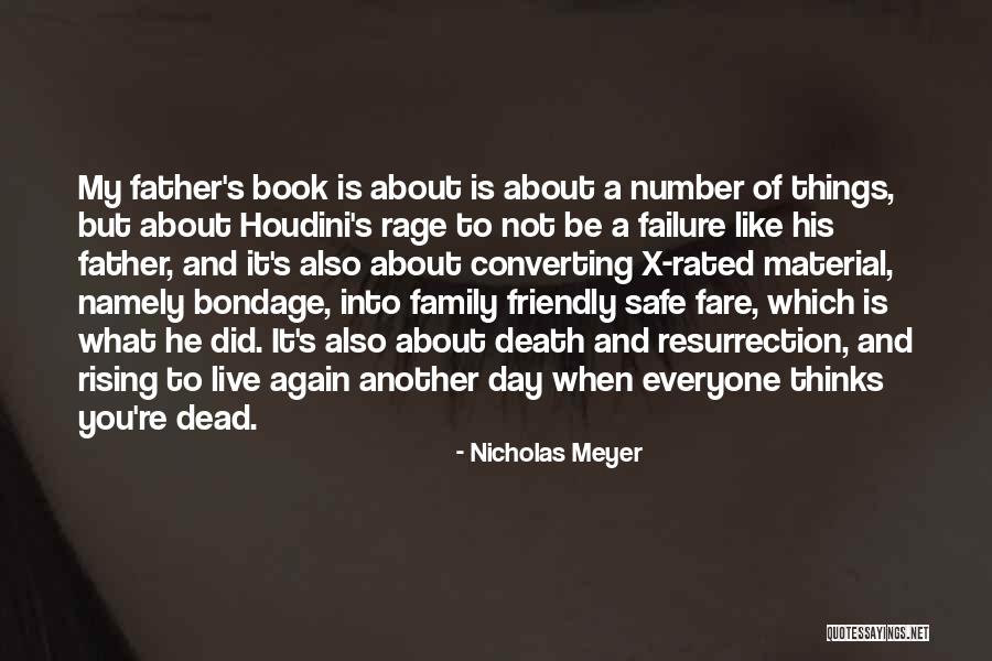 A Family Death Quotes By Nicholas Meyer A Family Death Quotes By Nicholas Meyer