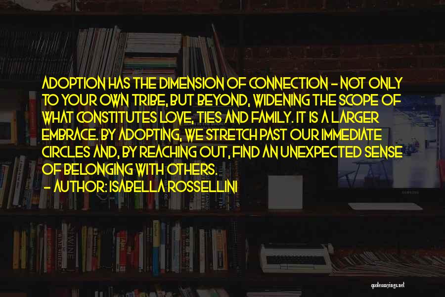 A Family Inspirational Quotes By Isabella Rossellini