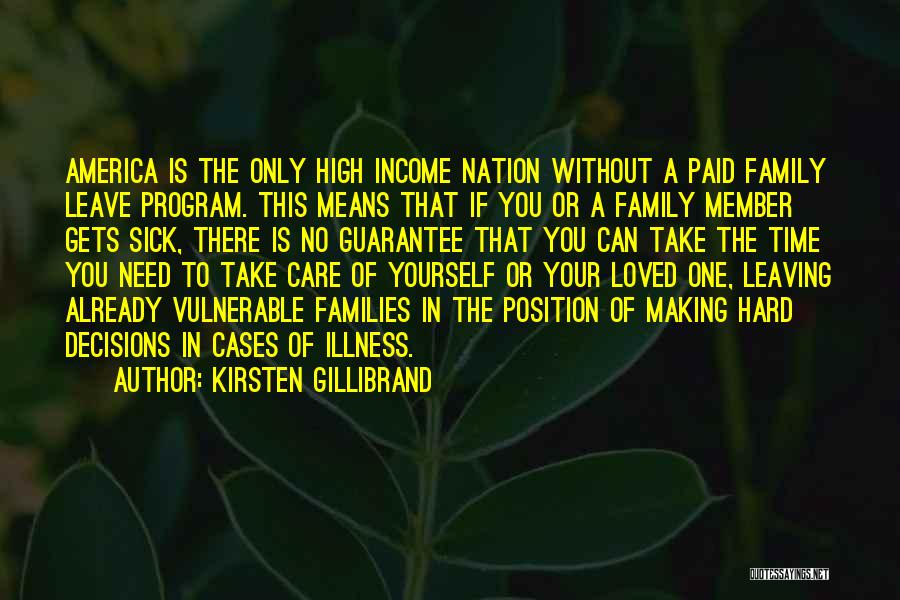 A Family Means Quotes By Kirsten Gillibrand