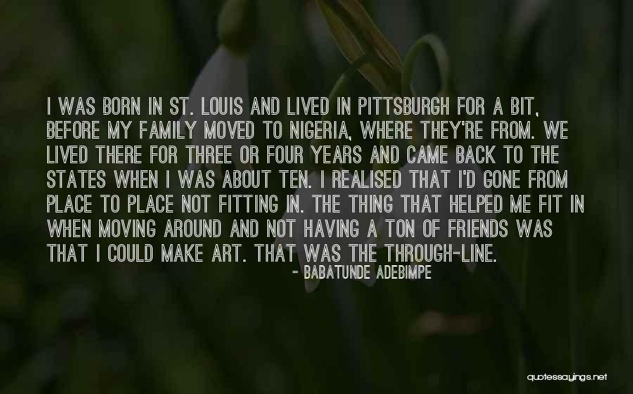 A Family Of Three Quotes By Babatunde Adebimpe A Family Of Three Quotes By Babatunde Adebimpe