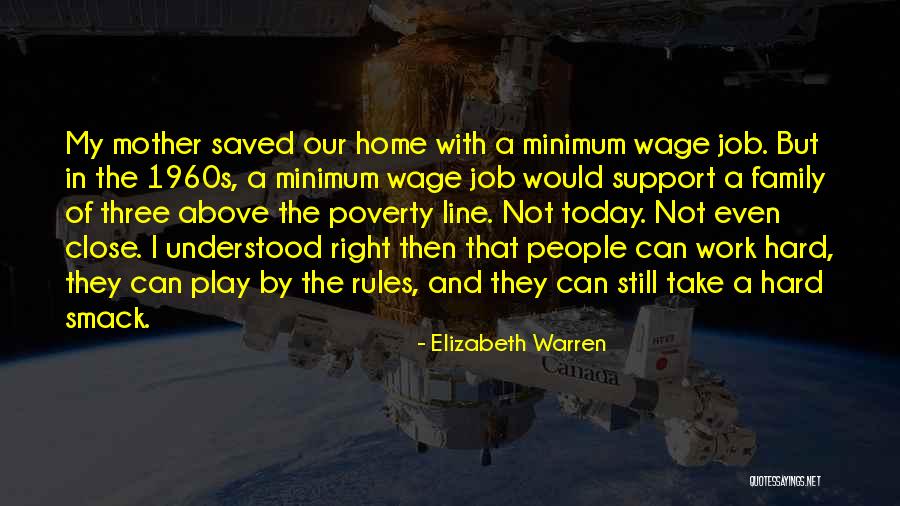 A Family Of Three Quotes By Elizabeth Warren