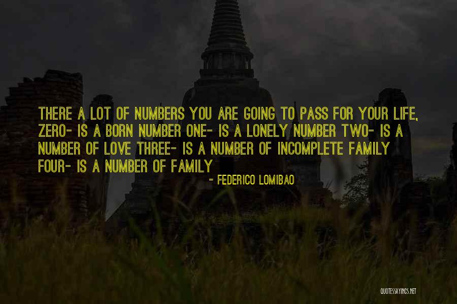 A Family Of Three Quotes By Federico Lomibao