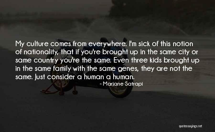 A Family Of Three Quotes By Marjane Satrapi