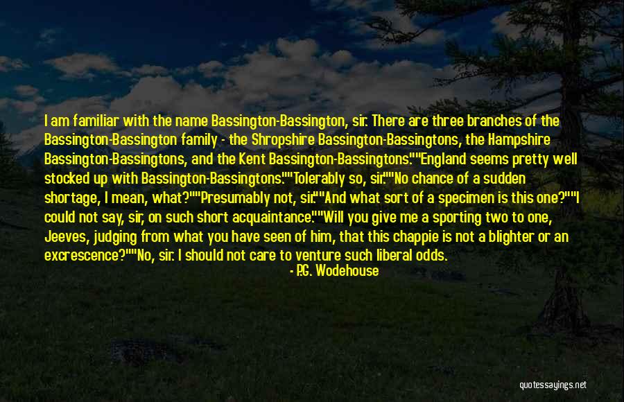 A Family Of Three Quotes By P.G. Wodehouse A Family Of Three Quotes By P.G. Wodehouse