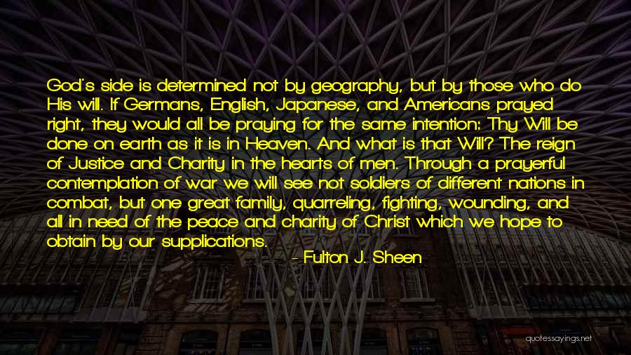 A Family Prayer Quotes By Fulton J. Sheen