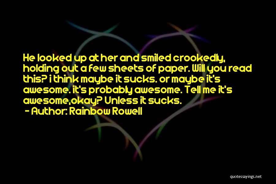 A Fangirl Quotes By Rainbow Rowell