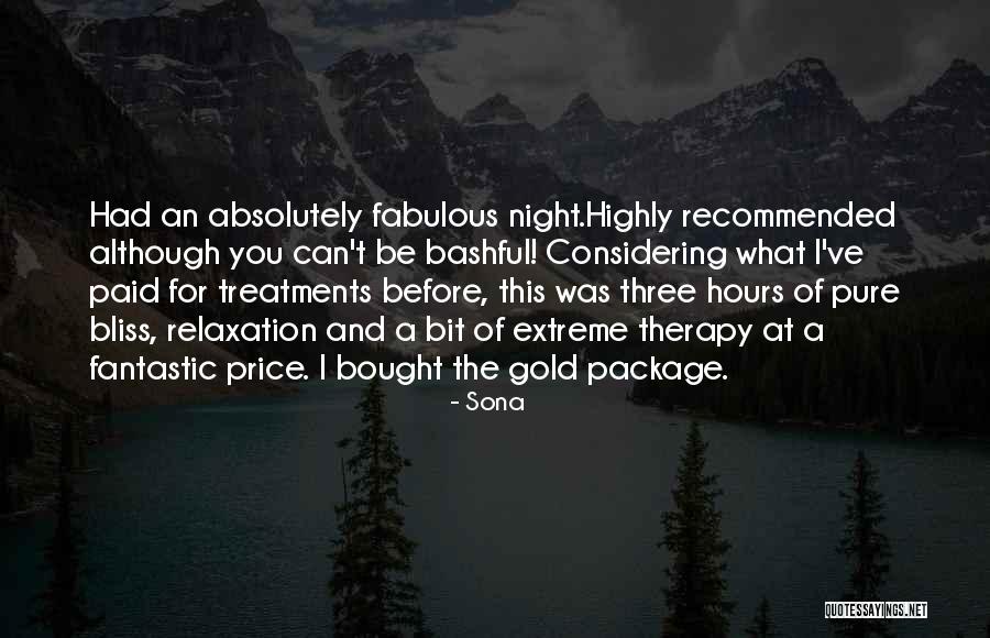 A Fantastic Night Quotes By Sona A Fantastic Night Quotes By Sona
