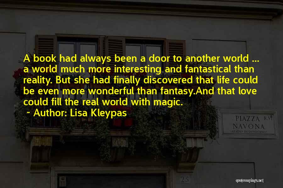 A Fantasy Quotes By Lisa Kleypas