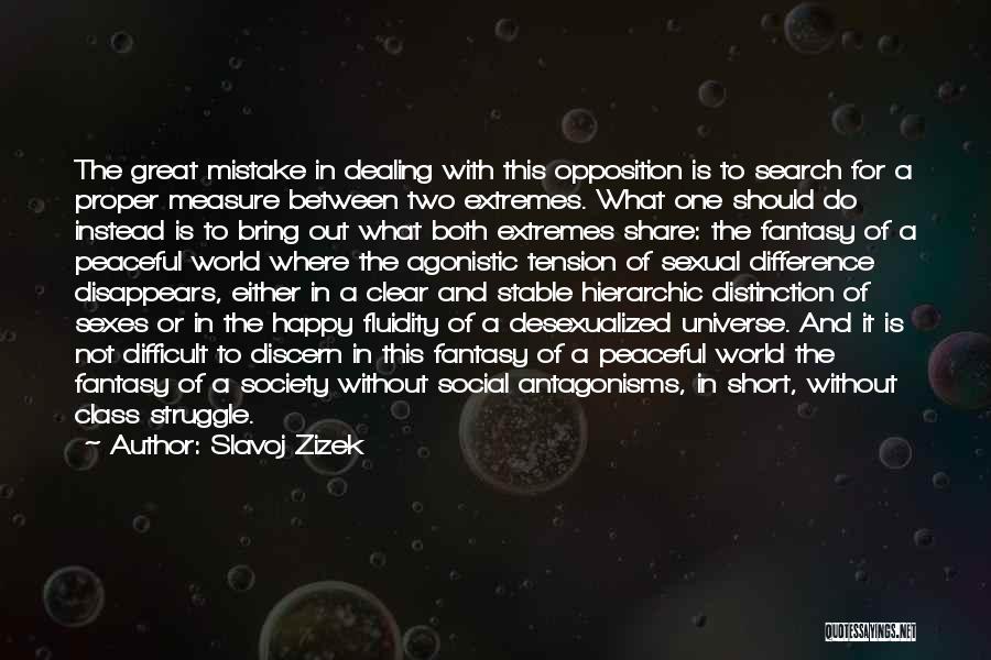 A Fantasy World Quotes By Slavoj Zizek