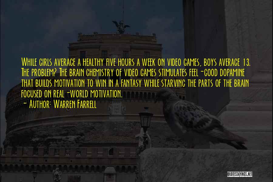 A Fantasy World Quotes By Warren Farrell