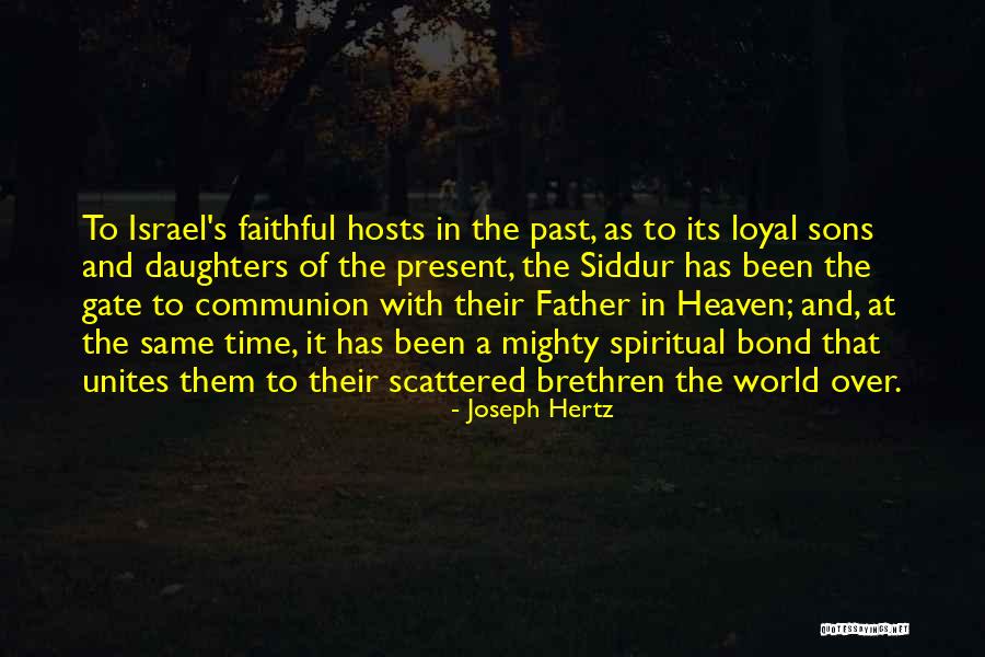 A Father And Daughter Bond Quotes By Joseph Hertz A Father And Daughter Bond Quotes By Joseph Hertz