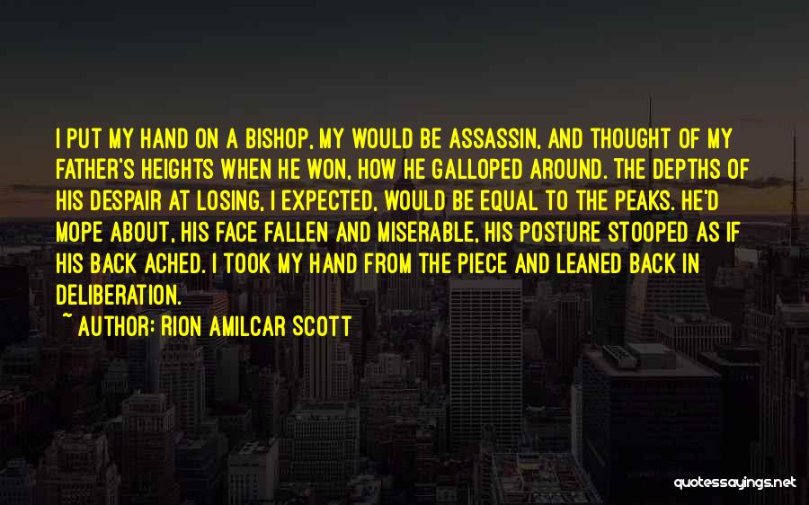 A Father And His Daughter Quotes By Rion Amilcar Scott