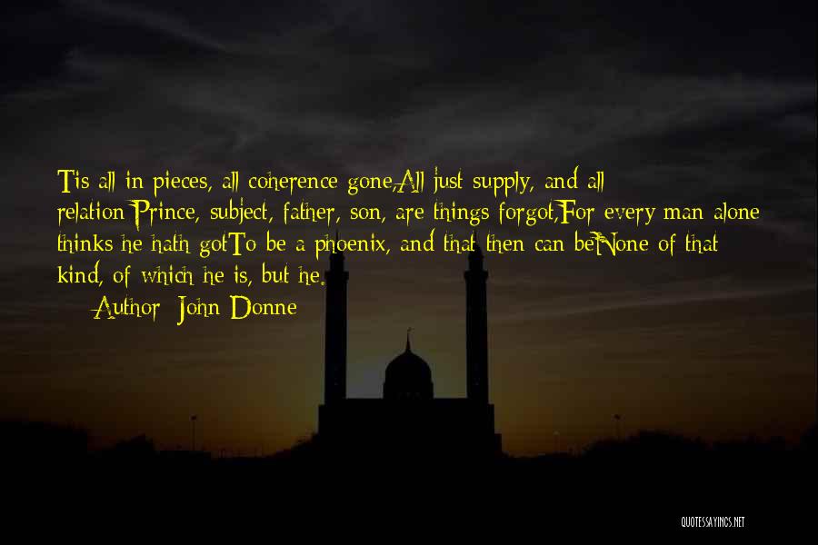 A Father And Son Relationship Quotes By John Donne