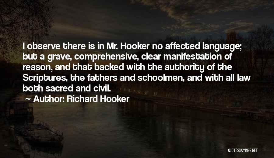 A Father In Law Quotes By Richard Hooker