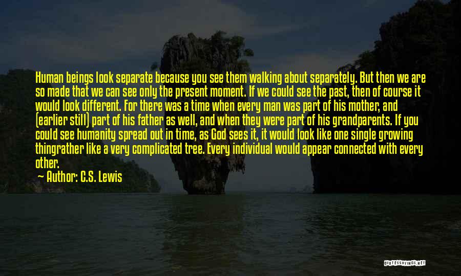 A Father Walking Out Quotes By C.S. Lewis