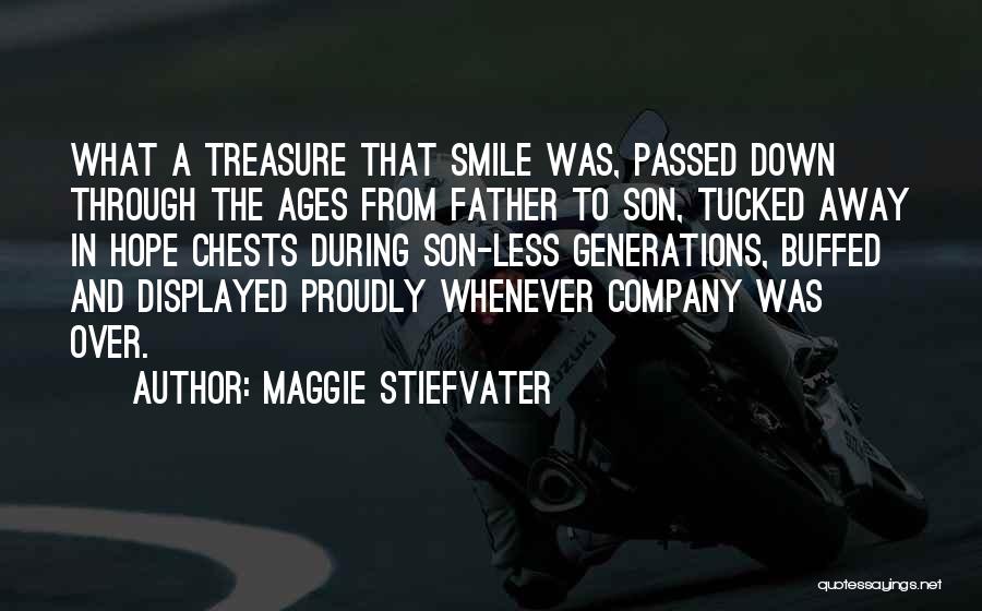 A Father Who Has Passed Away Quotes By Maggie Stiefvater
