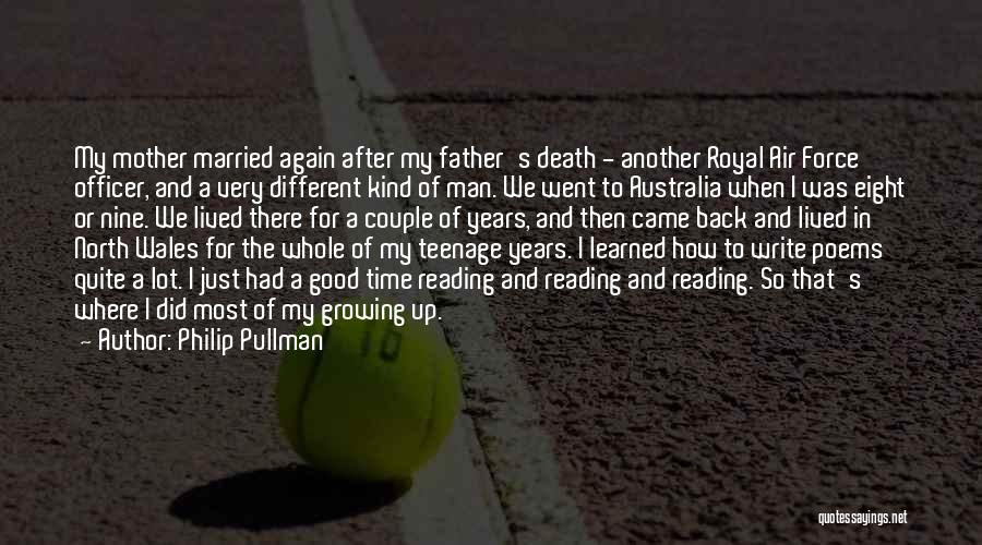 A Father's Death Quotes By Philip Pullman