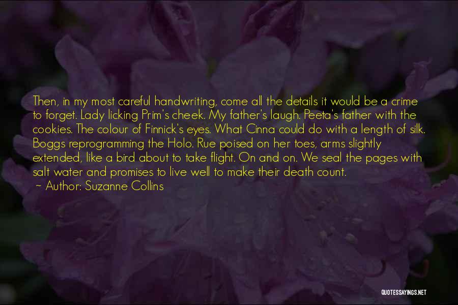 A Father's Death Quotes By Suzanne Collins