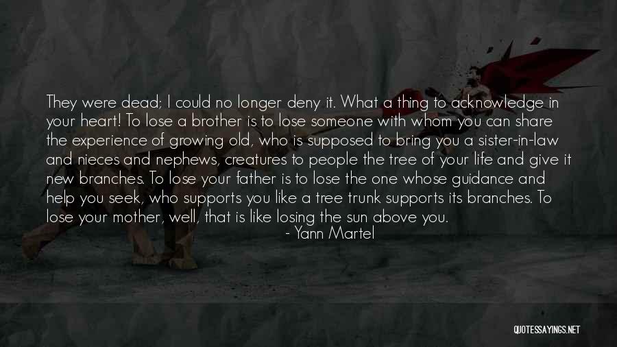 A Father's Guidance Quotes By Yann Martel A Father's Guidance Quotes By Yann Martel