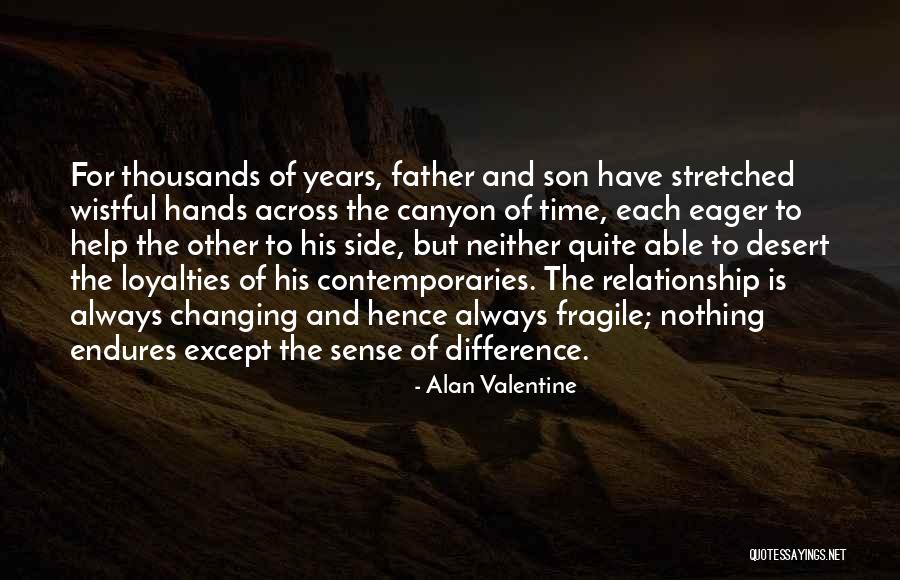 A Fathers Hands Quotes By Alan Valentine A Fathers Hands Quotes By Alan Valentine