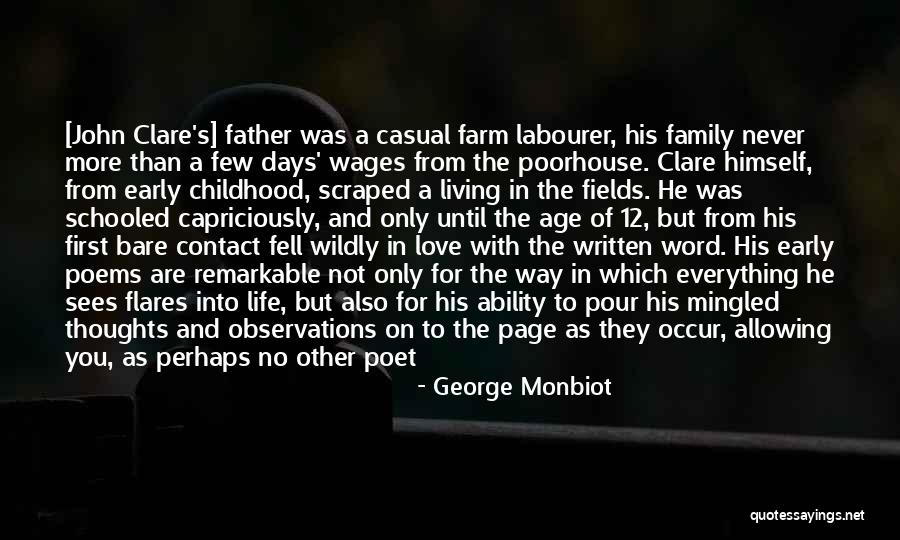 A Father's Love For His Family Quotes By George Monbiot