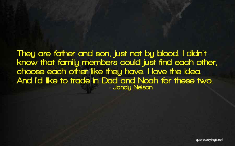 A Father's Love For His Family Quotes By Jandy Nelson