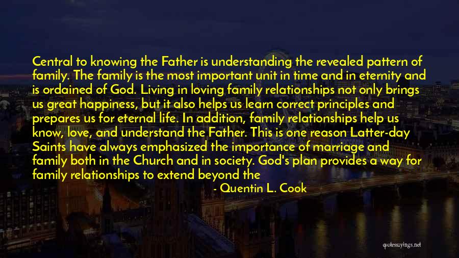 A Father's Love For His Family Quotes By Quentin L. Cook